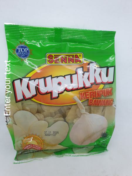 Senna Kerupuk Bawang 200 gr